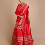 samantha in red lehenga photos