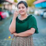 sarayu mohan in green printed top photos 008