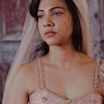 madonna sebastian in LABELMs newest vintage inspired Victorian Dreams wedding collection 004