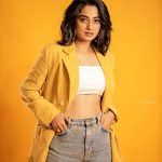 namitha pramod new photos in yellow blazer 001