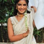 Anupama Parameswaran onam 2022 photos in kerala saree look 009