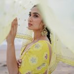 deepti sati in yellow lehenga 003