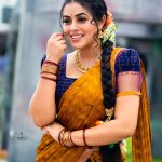 poorna latest images in half saree