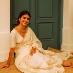 priya varrier in set saree images 006