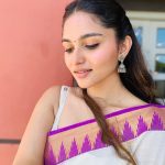 kayadu lohar latest photos in kerala saree