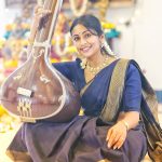 navya nair in saree photos navratri 2022 003