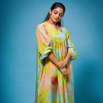 nikhila vimal new photoshoot in yellow dress 001