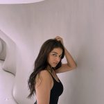 wamiqa gabbi in black bodycon dress