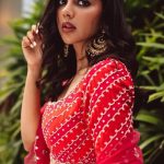 kalyani priyadarshan in pink lehenga dress photos 004