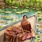 keerthy suresh wearing saree images 002