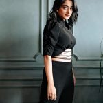 namitha pramod in two piece dress crop top and palazzo photos 001