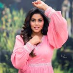 shamna kasim in peach anarkali churidar photos 009