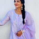 aishwarya rajesh in light blue anarkali churidar photos 003