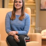 anusree in sky blue top photos 001