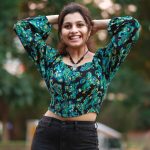 niranjana anoop in black jeans and top photos