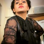 parvathy thiruvothu in black net dress photos 002