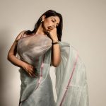 samyuktha menon in tissue saree photos 001