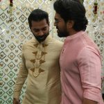 Ram Charan and wife at Sharwanand Engagement Photos 005