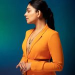 ahaana krishna in orange suit photos 005