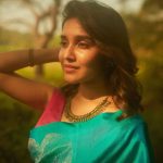 anikha surendran in saree photos 009