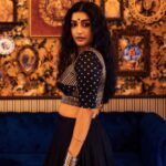 meera jasmine in black lehenga photos 003