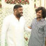 nani at sharwanand engagement photos