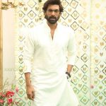 rana daggubati at sharwanand engagement photos