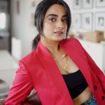 namitha pramod in pink blazer photos 011