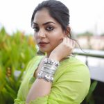 ahana in green churidar photos