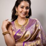 raashi khanna in kanchipuram saree photos latest