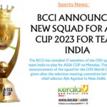 THE TEAM INDIA SQUAD ANNOUNCED NEW SQUAD FOR ASIA CUP 2023 1