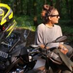 manju warrier with her bmw bike photos latest 003