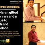 Kalanithi Maran gifted brand new cars and a cash cheque to Rajinikanth and Director Nelson. 1