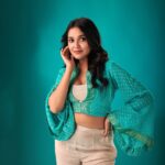 anikha surendran in bell bottom pants with coat dress photos 003