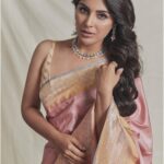 samyuktha menon in tilfi banarasi saree photos