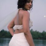 rima kallingal latest photos in handcrafted white bridal dress by Salt Studio 003