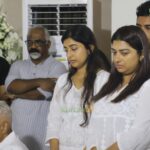 meera jasmine father funeral photos 008