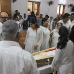 meera jasmine father funeral photos 027