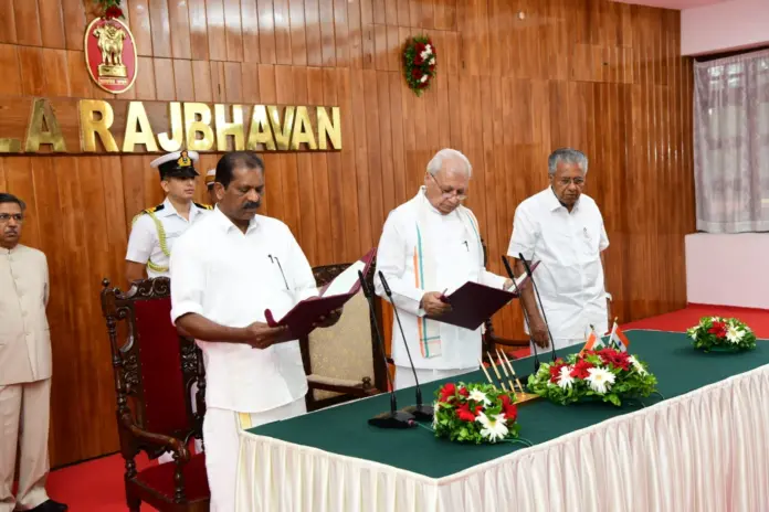 OR Kelu took oath as minister and assumed office