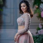 anju kurian in wedding function dress style photos 006