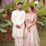 Anju Kurian Engagement Photos