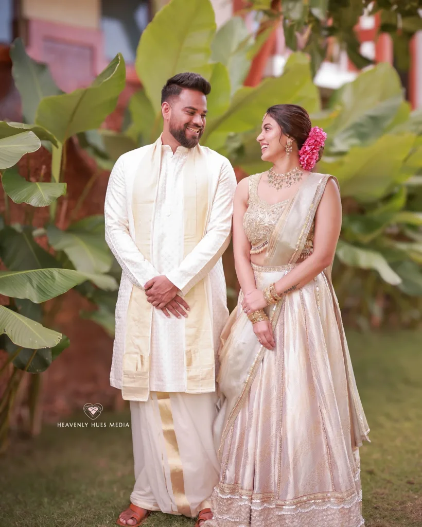 Anju Kurian Engagement Photos