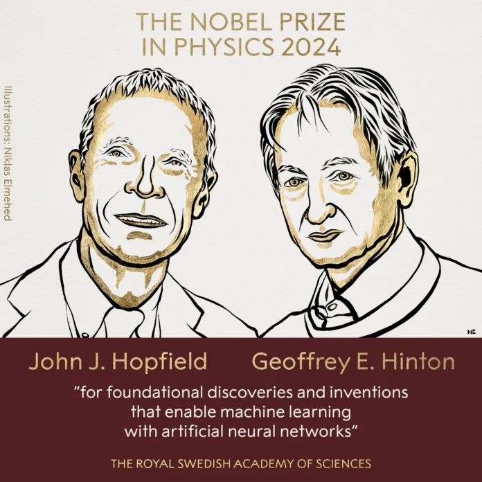 John Hopfield and Geoffrey Hinton