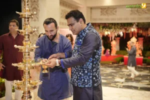 Saif Ali Khan with Mr Rajesh Kalyanaraman at kalyan navratri 2024 photos 021