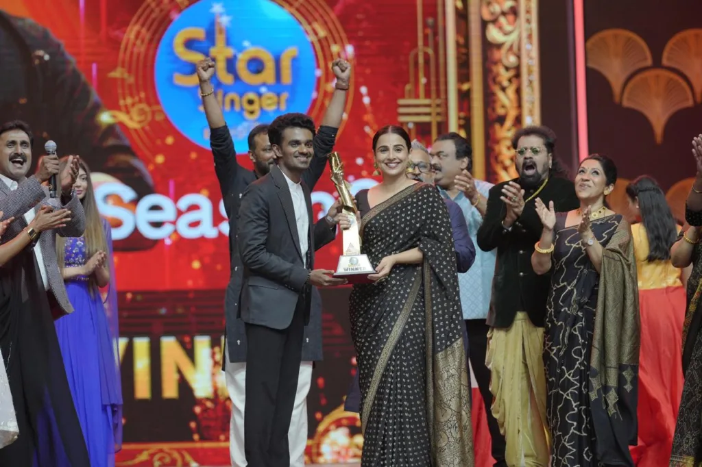 aravind Winner of Star Singer Season 9