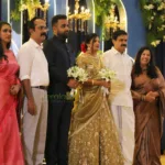 Jose K Mani Daughter Rithika wedding reception 002