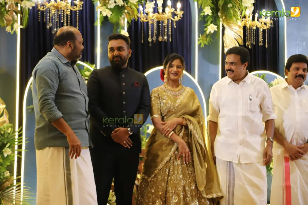 Jose K Mani Daughter Rithika wedding reception 006