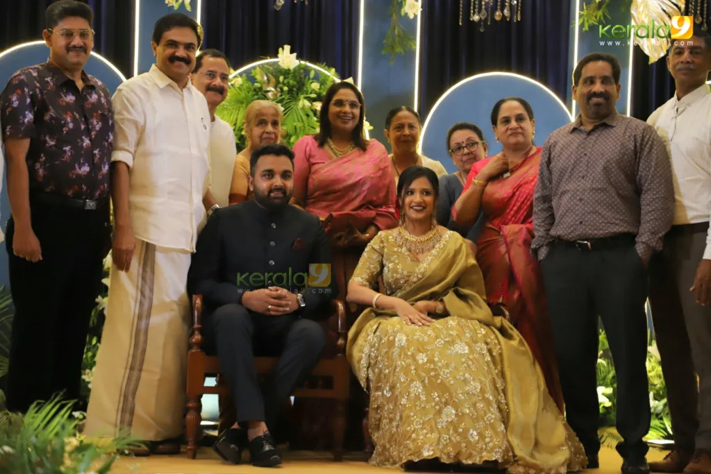 Jose K Mani Daughter Rithika wedding reception 009