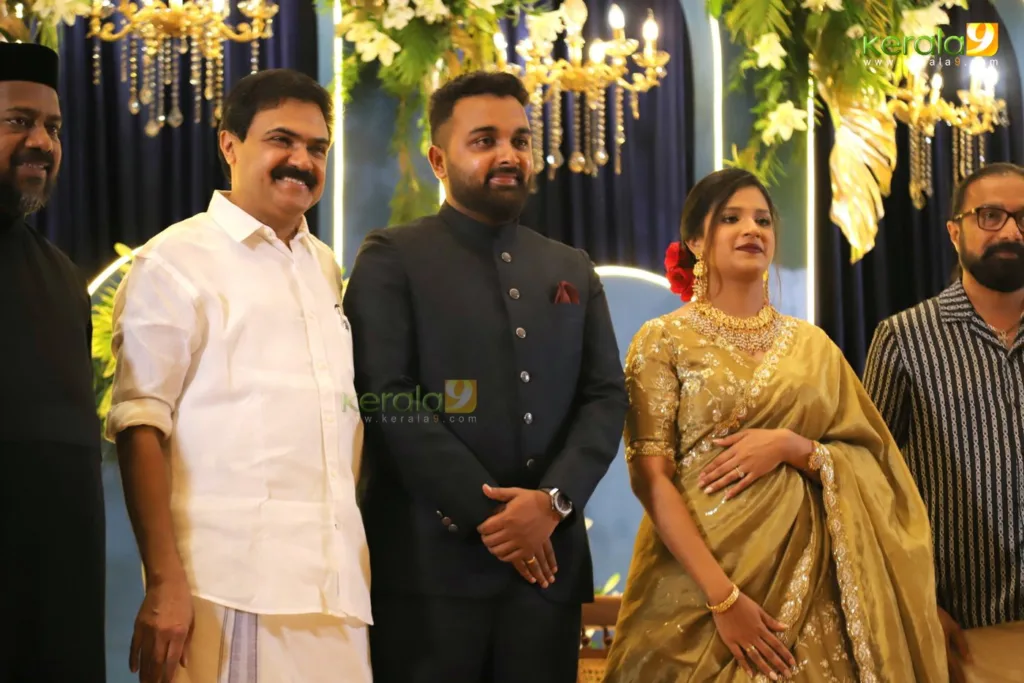 Jose K Mani Daughter Rithika wedding reception 011