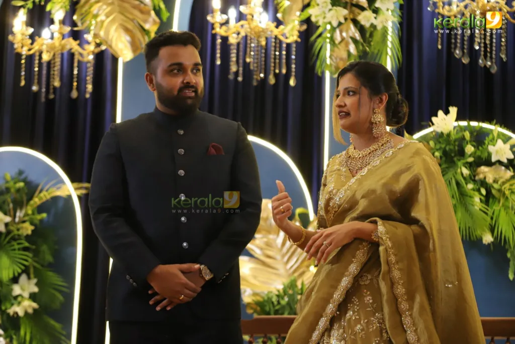 Jose K Mani Daughter Rithika wedding reception 016